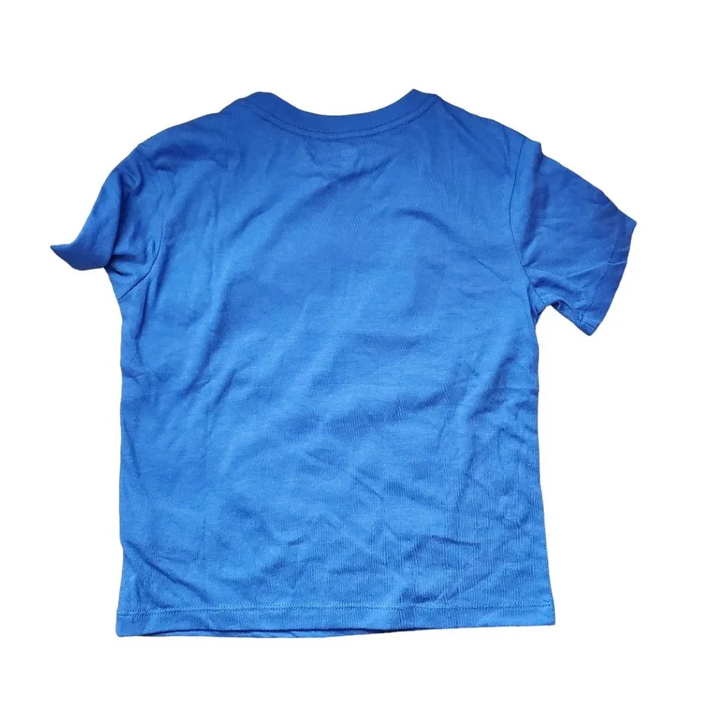 NEW Boys Soft Old Navy Short Sleeve‎ Shirt Blue Kind Size XS / 5